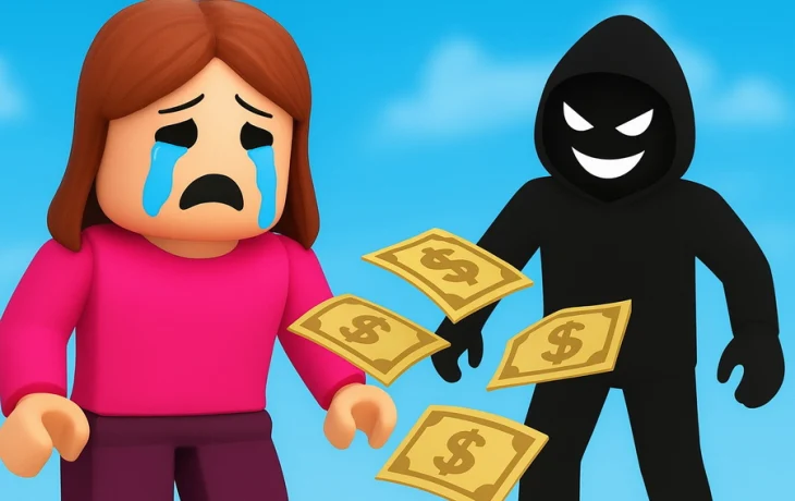 Школьница потеряла 82 тысячи рублей, пытаясь обойти блокировку Roblox &mdash; мошенники продали ей &laquo;пожизненный доступ&raquo; за 500 ₽
